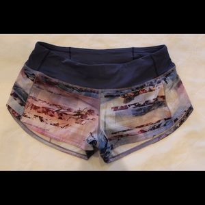 Lululemon speed up shorts size 6
